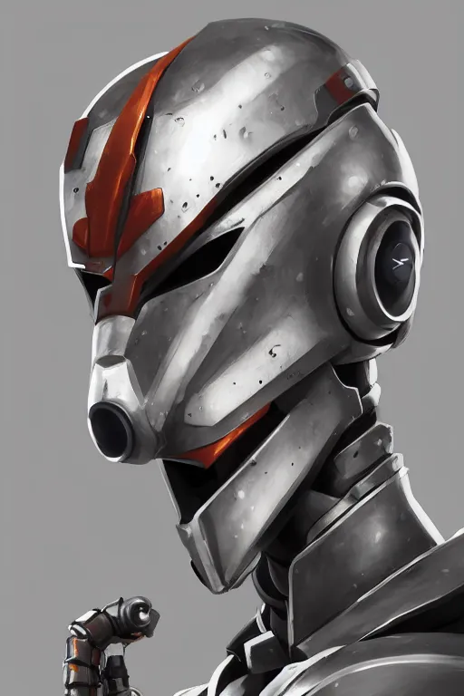 Image similar to epic mask helmet robot ninja portrait stylized as fornite style game design fanart by concept artist gervasio canda, behance hd by jesper ejsing, by rhads, makoto shinkai and lois van baarle, ilya kuvshinov, rossdraws global illumination radiating a glowing aura global illumination ray tracing hdr render in unreal engine 5