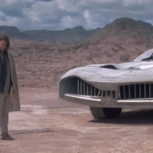 Image similar to millennium falcon car commercial