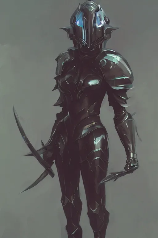 Image similar to Gorgeous armor void knight by ilya kuvshinov, krenz cushart, Greg Rutkowski, trending on artstation