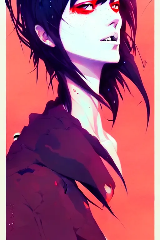 Image similar to a ultra detailed beautiful panting of a stylish monster, by conrad roset, greg rutkowski and makoto shinkai, trending on artstation