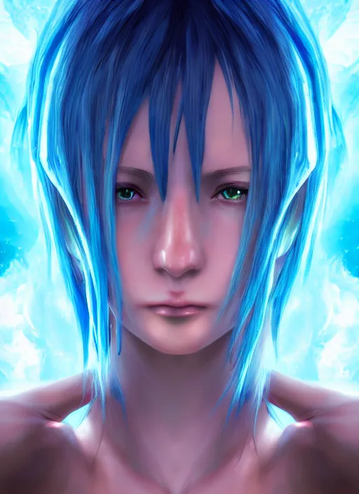 Prompt: nymph of the astral realm, character portrait in the style of final fantasy and kingdom hearts, cinematic lighting, hyperdetailed, 8 k realistic, symmetrical, global illumination, radiant light,, frostbite 3 engine, cryengine, dof, trending on artstation, digital art, chanel