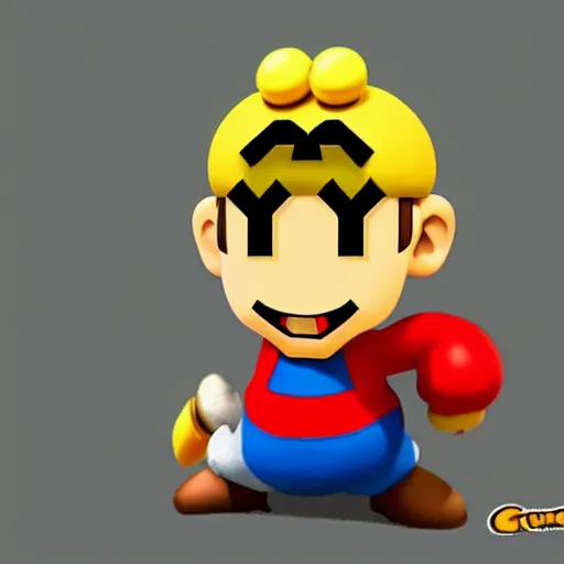 Prompt: geno from earthbound, this super mario rpg character is from the game earthbound on the super nintendo, a wooden puppet in earthbound, geno and ness, sans undertale moment, a video game feautring the character geno in earthbound, nostalgic games