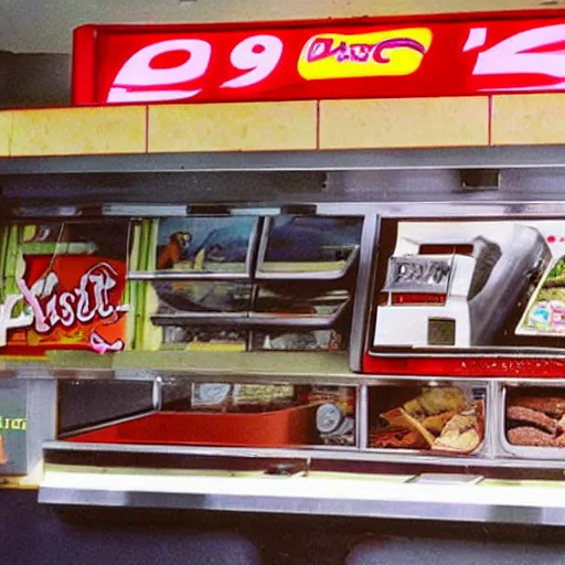 Prompt: Top 10 discontinued fast food items we all miss for the 90's, Number 10