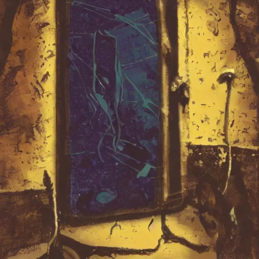 Image similar to Morpheus from The Sandman by Neil Gaiman standing in a doorway leading into the void, portrait, digital art, ultra realistic, highly detailed, HD, artstation, concept art, smooth, sharp focus, illustration, cinematic lighting, comicbook, art by Sam Kieth and Mike Dringenberg