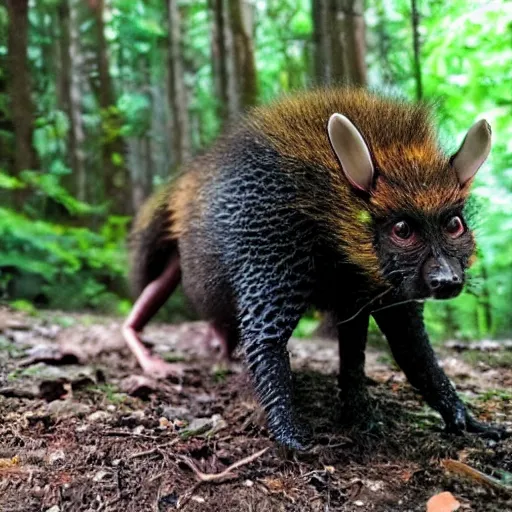 Image similar to check out this weird animal i found in the forest!