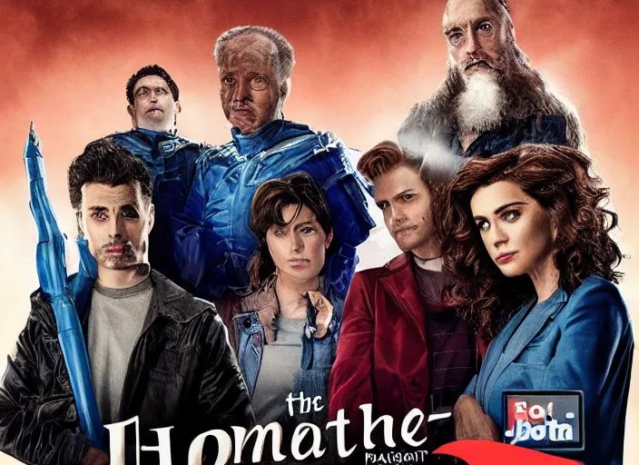 Image similar to portrait of the homelander from Amazon prime series The Boys