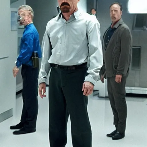 Image similar to walter white in the avengers