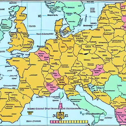 Image similar to the map of germany in all of the states in germany make the lines right