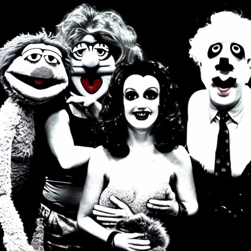 Image similar to Rocky Horror Muppet Show