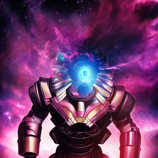 Image similar to galactus devouring a galaxy, marvel comics, 4k, cinematic experience,