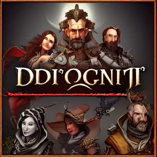 Image similar to a group icon for a discord group of people that play divinity original sin 2 definitive edition