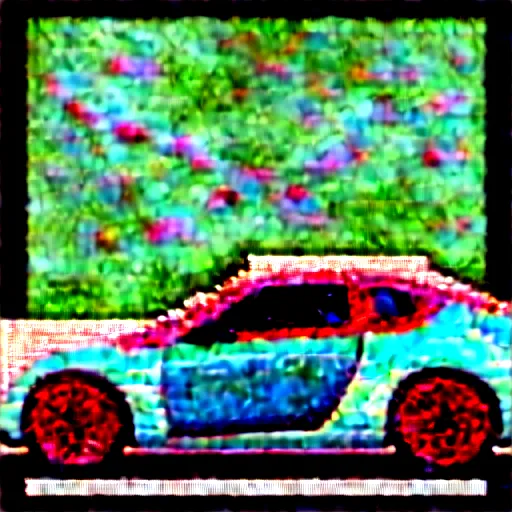 Image similar to “ pixel art of 2 0 1 6 scion fr - s in oceanic blue ”