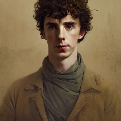 Prompt: portrait of a hybrid of benedict cumberbatch and freddie highmore and timothee chalamet, photo realistic, highly detailed, perfect face, by carl spitzweg, ismail inceoglu, vdragan bibin, hans thoma, greg rutkowski, alexandros pyromallis