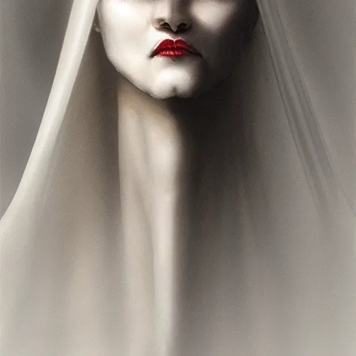 Prompt: vampire, renaissance noble costume, masked, ornate white cotton semi-transparent veils, concept art, cinematic, epic wide shot, artstation, sharp focus, carved white marble female biomechanical sculpture, subtle gold accents, beautifully lit, by Zdzisław Beksiński, hyper detailed, insane details, inticate, elite, ornate, elegant, luxury, dramatic lighting, environmental key art, octane render, weta digital, micro details, structure, ray trace 4k