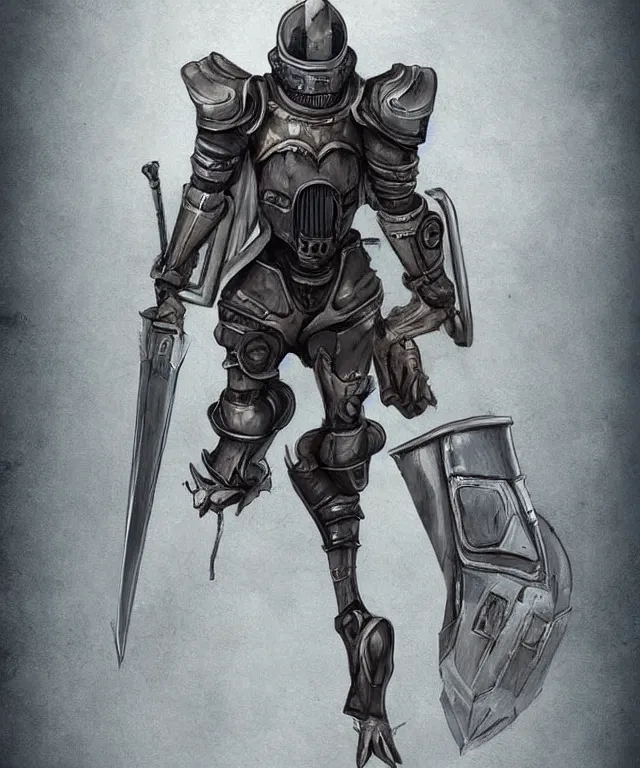 Prompt: full body concept art of a esper knight in the style of fallout / anime trending on artstation deviantart pinterest detailed realistic hd 8 k high resolution