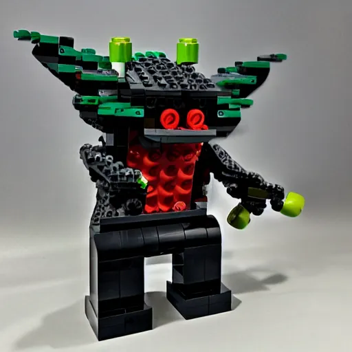 Prompt: lego bionical predator toy