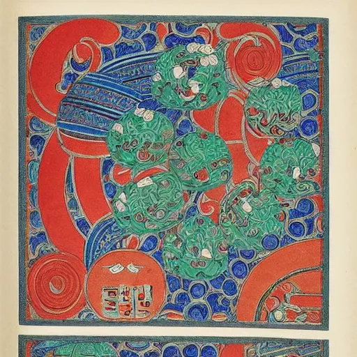 Image similar to Korean ornament from L'Ornement Polychrome book by Albert Racinet,