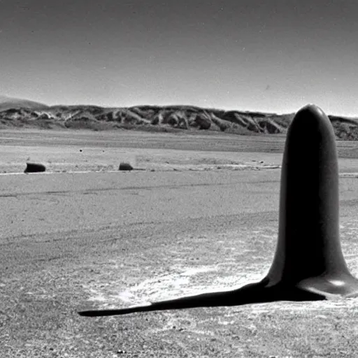 Prompt: CIA releases 1950 B&W photo of roswell alien retouched and enhanced HD