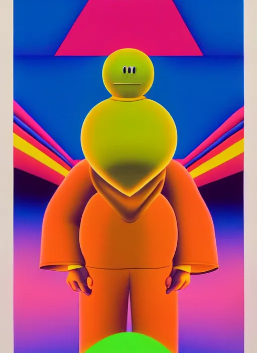 Image similar to kids see ghost by shusei nagaoka, kaws, david rudnick, airbrush on canvas, pastell colours, cell shaded, 8 k