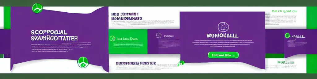 Prompt: SNAKEOIL brand corporate profile banner, soft muted purple green color scheme, professional