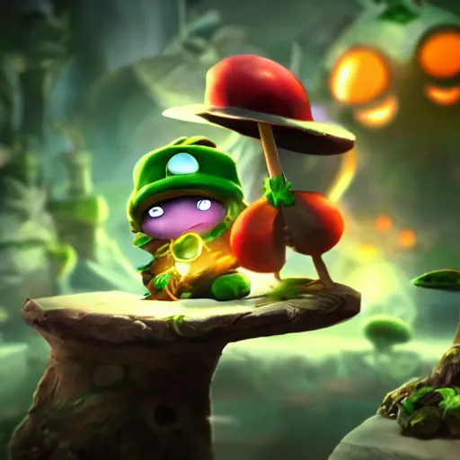 TEEMO COM A MATÉRIA VERMELHA ;-; : r/PuddingsUtopia