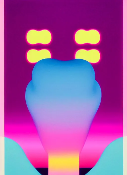 Image similar to kissing pink by shusei nagaoka, kaws, david rudnick, airbrush on canvas, pastell colours, cell shaded!!!, 8 k