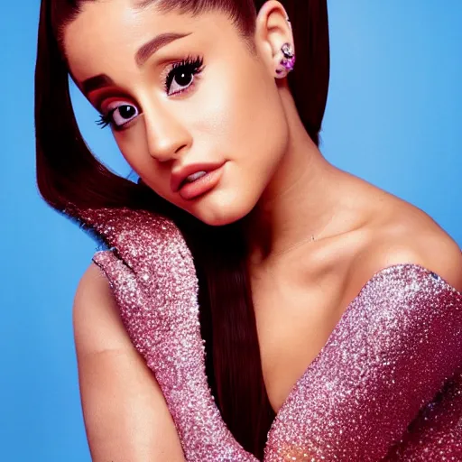 Prompt: ariana grande's next pop album cover