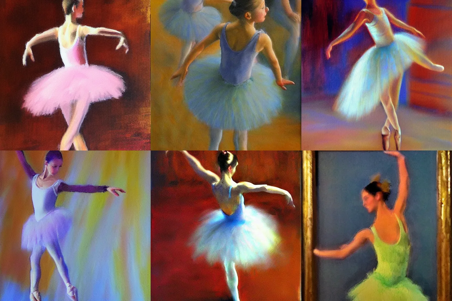 Prompt: ballet dancer impressionistic