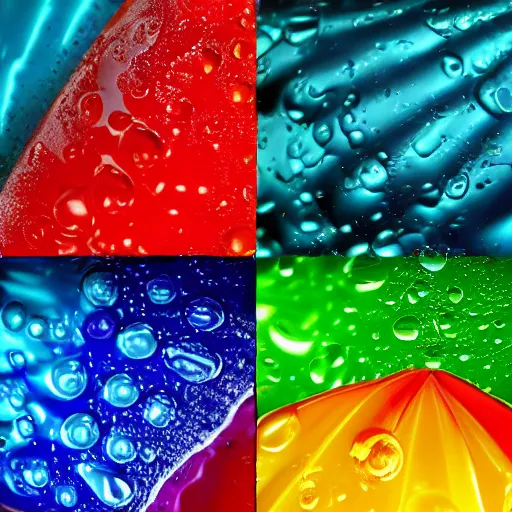 Prompt: One image consisting of ten images of a water balloon's progressive explosion each having width 80 and height 120 from left to right, the images has to be in sequence for animation, insane details, hd, realism