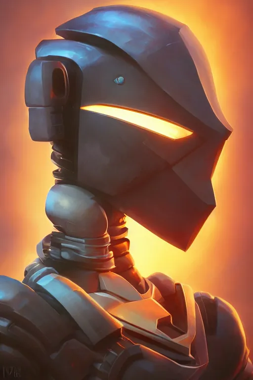 Image similar to epic mask helmet robot ninja portrait stylized as fornite style game design fanart by concept artist gervasio canda, behance hd by jesper ejsing, by rhads, makoto shinkai and lois van baarle, ilya kuvshinov, rossdraws global illumination radiating a glowing aura global illumination ray tracing hdr render in unreal engine 5