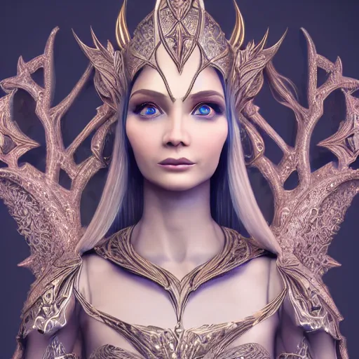 Image similar to gorgeous elven princess, ornate 4 k intricate detailed octane render