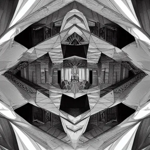 Prompt: “Escher infinity palace”