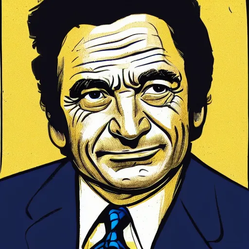 Prompt: a portrait illustration of Peter Falk drawn by ROBERT CRUMB