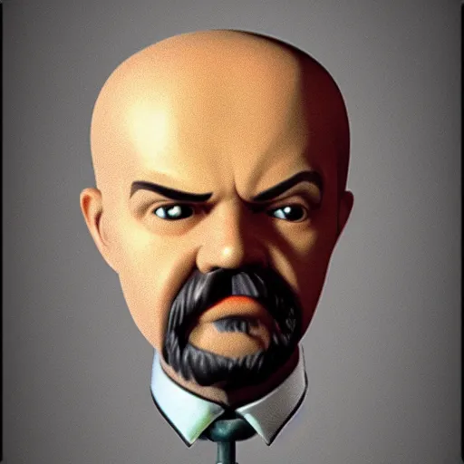 Image similar to vladimir lenin as a pixar character