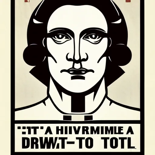 Image similar to esoteric orwellian art, nineteen eighty - four art deco, face, propaganda poster, totalitarian art