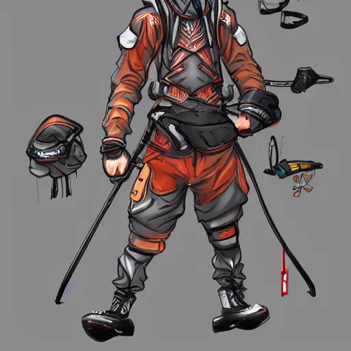 Image similar to !dream Sun Wukong wearing techwear