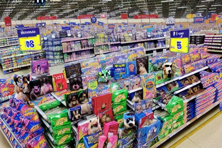 Image similar to photo of fursonas for sale at walmart on black friday