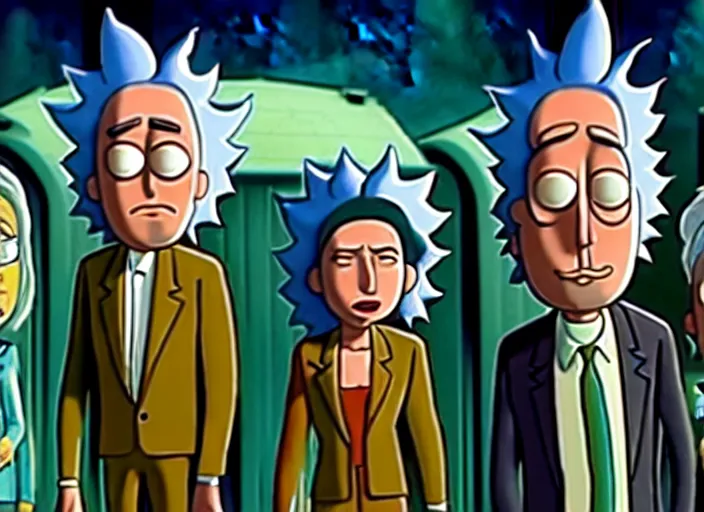 Image similar to film still of rick sanchez family portrait in the new scifi movie 4 k,,,,,,,,,,,,,,,,,,,,,,,,,,,,,,,,,,,,,,,,,,,,,,,, rick and morty