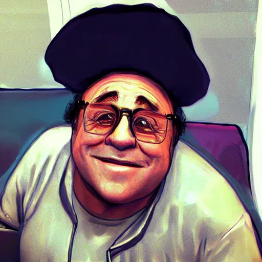 Image similar to “Danny Devito in the art style of grand theft auto 5”