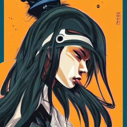 Image similar to Ibuki profile picture by Sachin Teng, asymmetrical, Organic Painting , Violent, Dark, Powerful, geometric shapes, hard edges, street fighter 3rd strike, graffiti, street art:2 by Sachin Teng:4