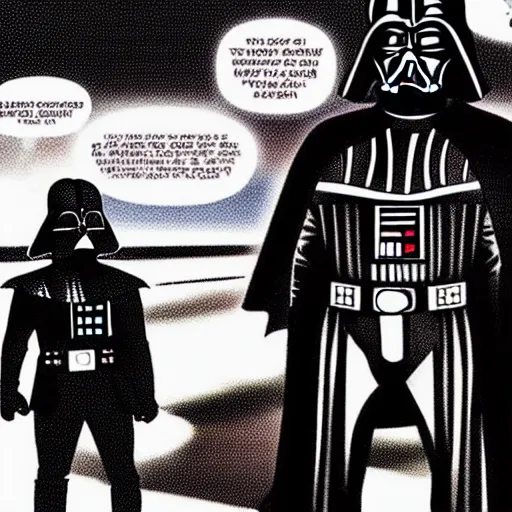 Image similar to darth vader committing tax fraud