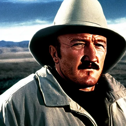 Prompt: Gene Hackman in Breaking Bad (1972)