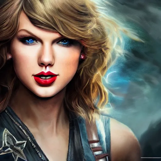 portrait of taylor swift as a avengers hero, epic | Stable Diffusion ...