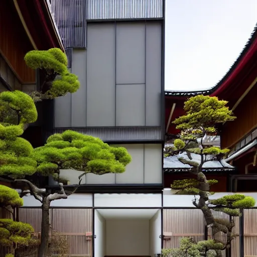 Image similar to modern japanese architecture