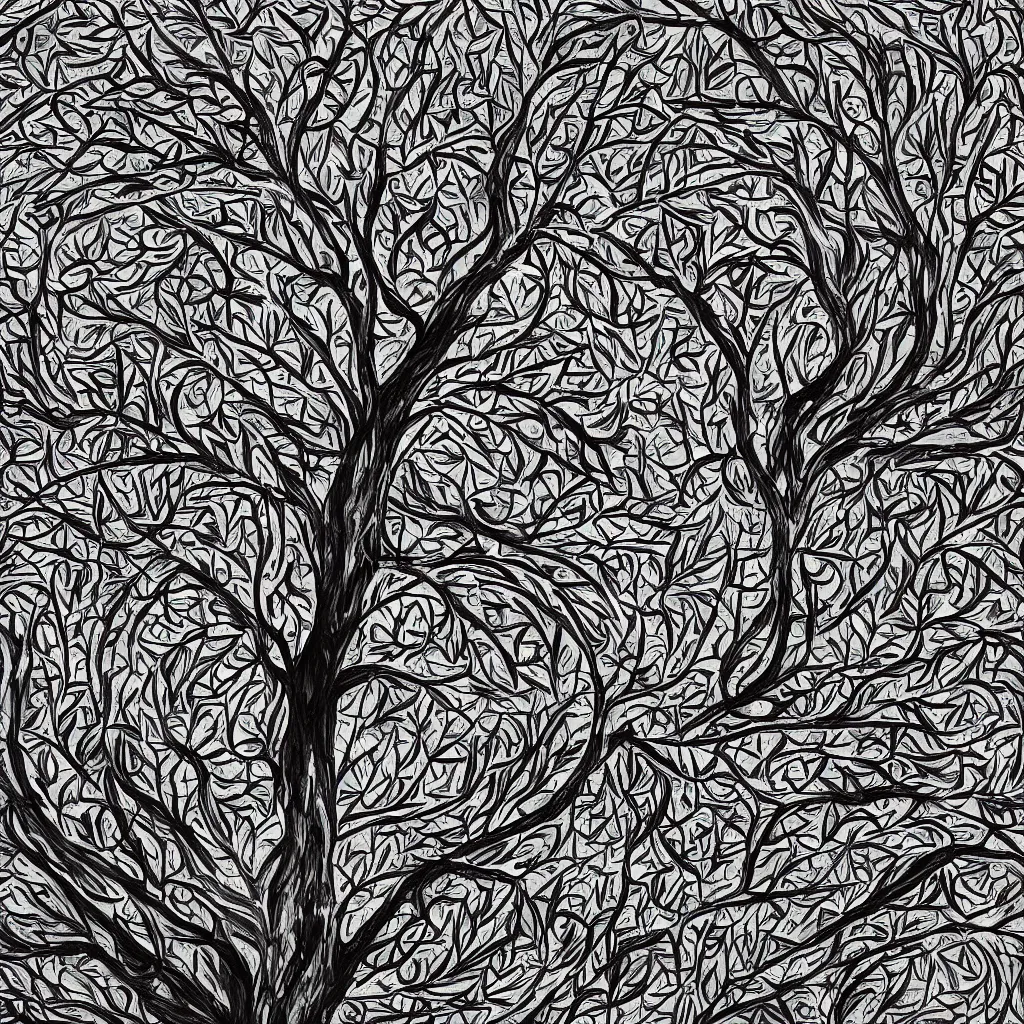 Image similar to tree of life, digital art