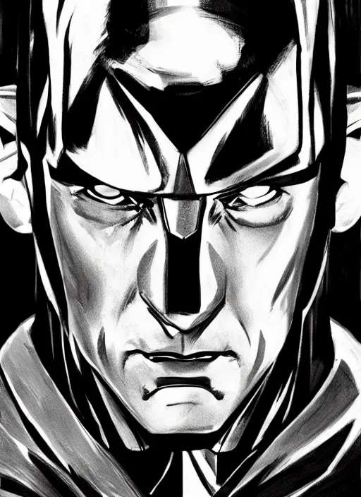Prompt: magneto, illustration, sharp focus, highly detailed, vertical portrait, manga, concept art, smooth, dramatic lighting, facing forward, face in focus, in the style of Hirohiko Araki