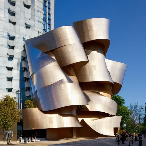 Image similar to Frank Gehry's magnum opus