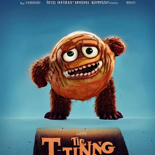 Prompt: The Thing as a Pixar Movie