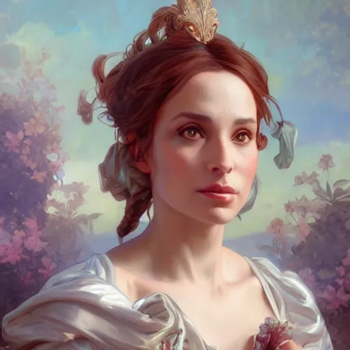 Prompt: a fantasy style portrait painting of maryam d'abo in the style of francois boucher oil painting unreal 5 daz. rpg portrait, extremely detailed artgerm greg rutkowski alphonse mucha