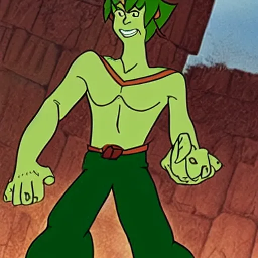 Image similar to Shaggy Rogers at full power